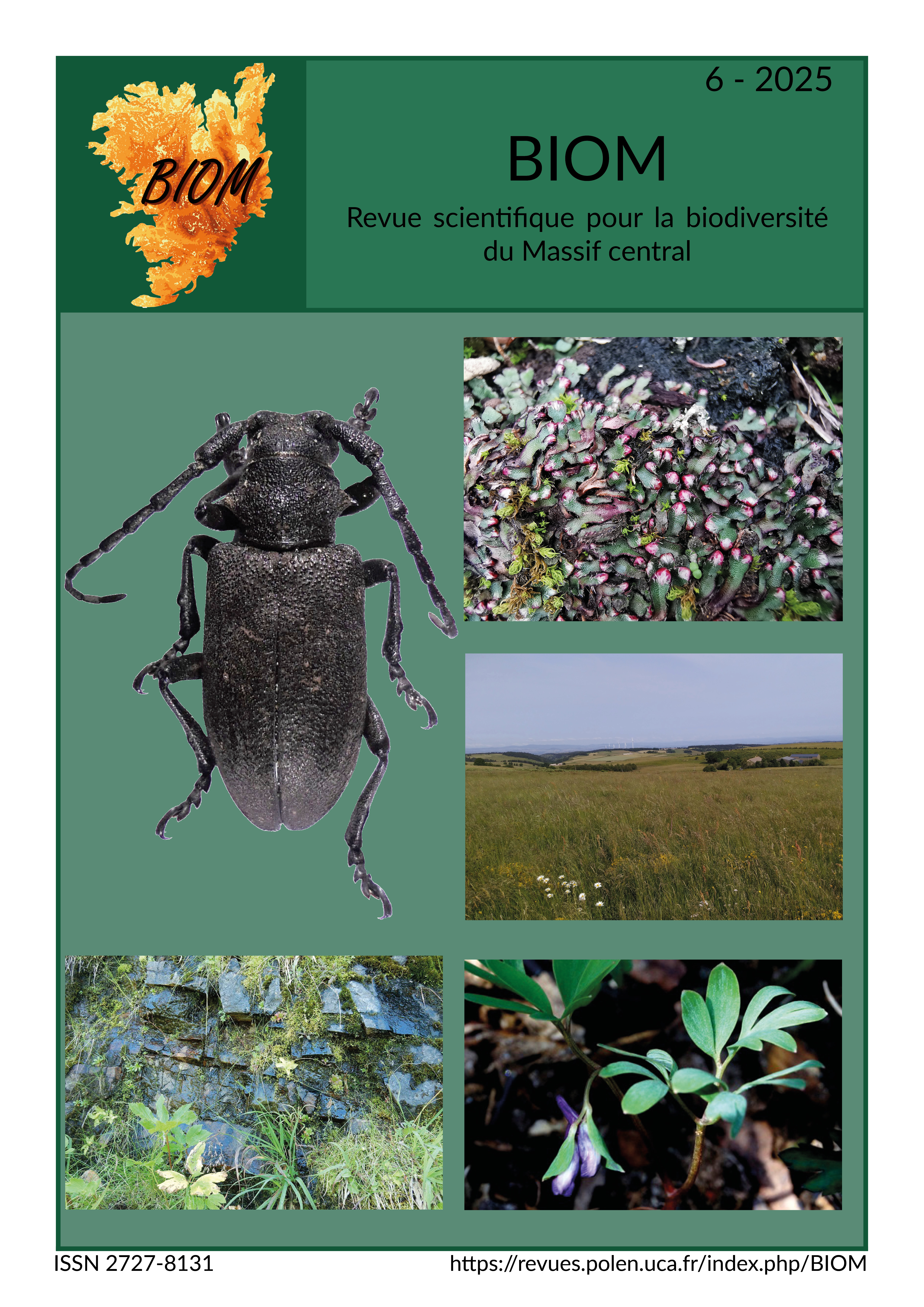 					Afficher Vol. 6 No. 1 (2025): BIOM 6
				